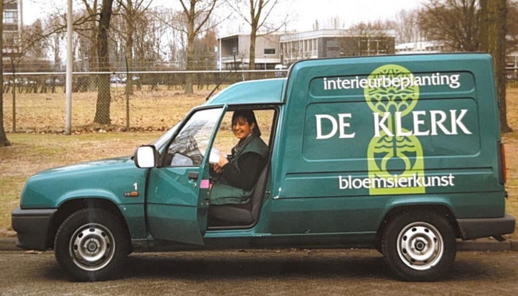 De Klerk auto van toen