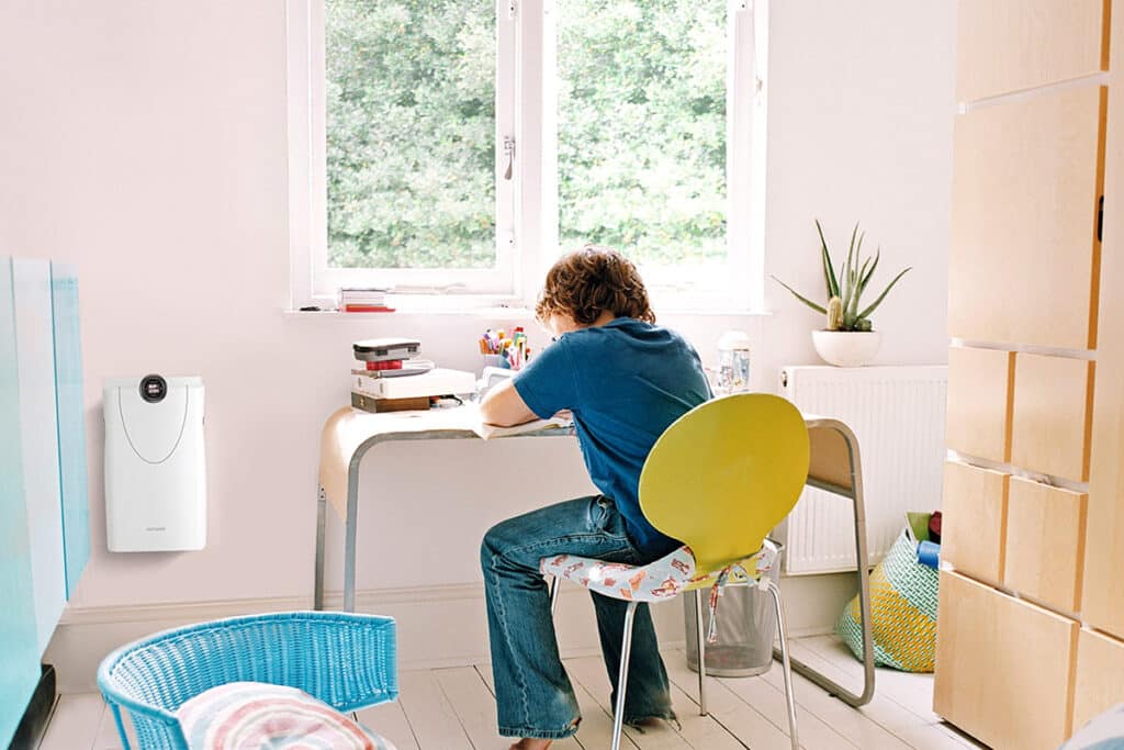 Good ventilation with pollen filters prevents hay fever symptoms in the home