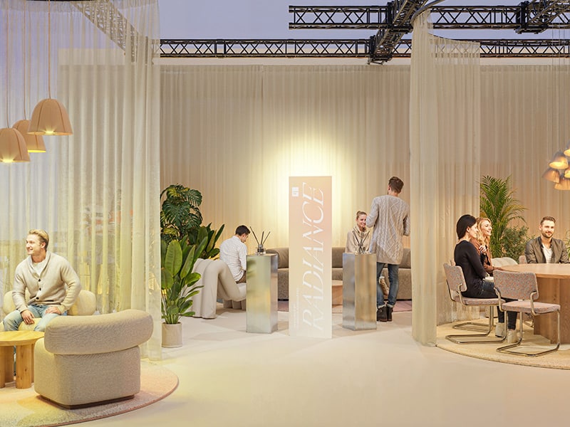 Tijdens de Workplace Design Show in Hal 5 van de RAI Amsterdam ontdekken bezoekers zintuiglijke ruimtes in iedere hoek (5 en 6 november 2025) 3