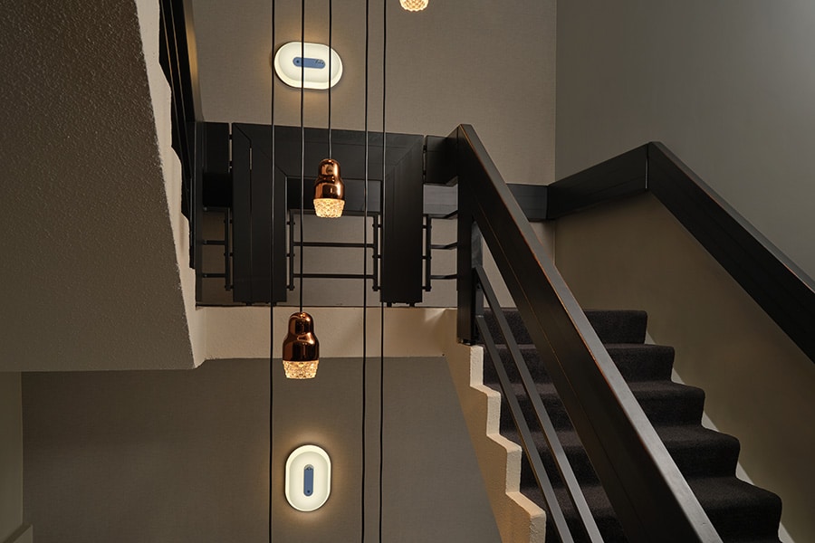 Volwaardige noodverlichting in een designarmatuur  4