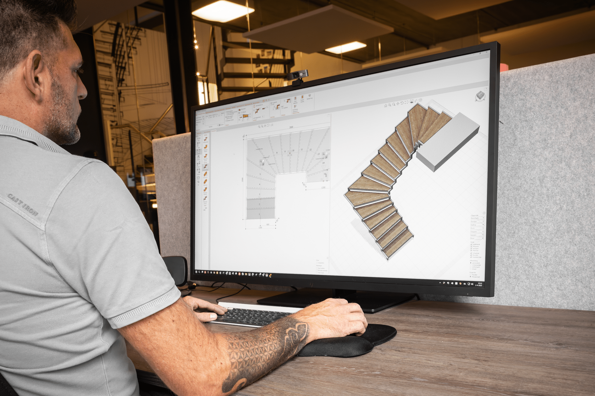 Technisch tekenen van trappen en hekwerken gaat nóg sneller dankzij slimme CAD ontwerptool 1