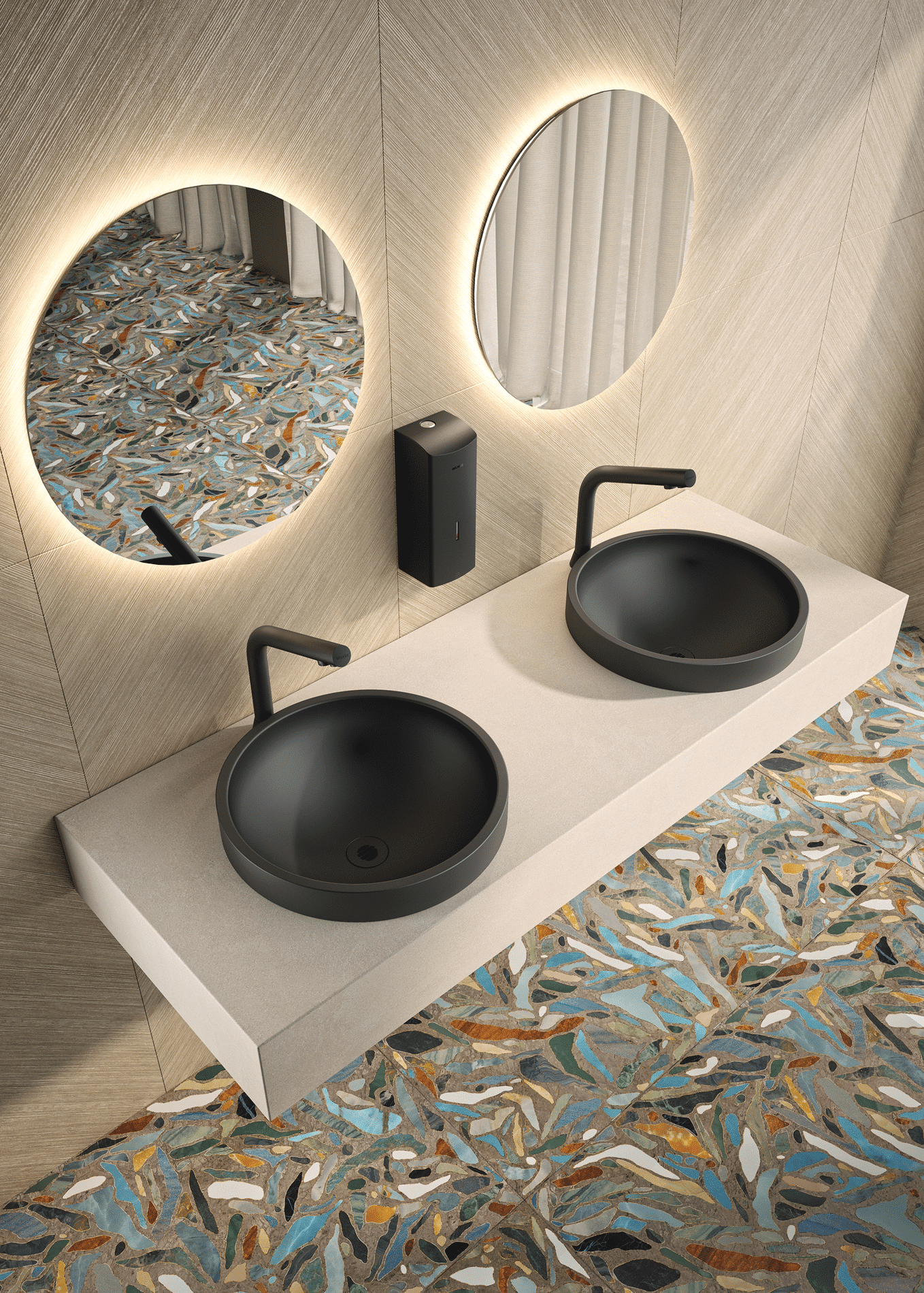 Minimalist plumbing for contemporary architecture 1