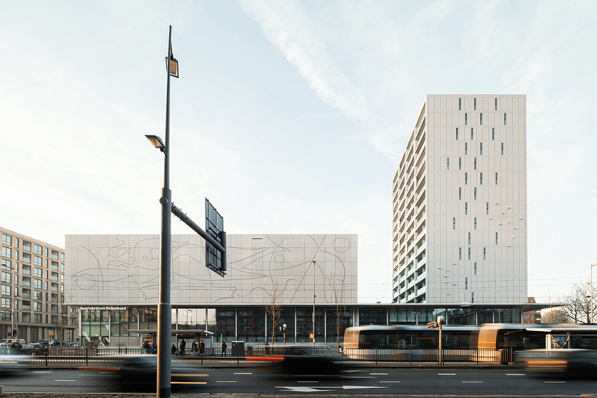 Structurele gevel maakt plint Huis op Zuid mogelijk 1