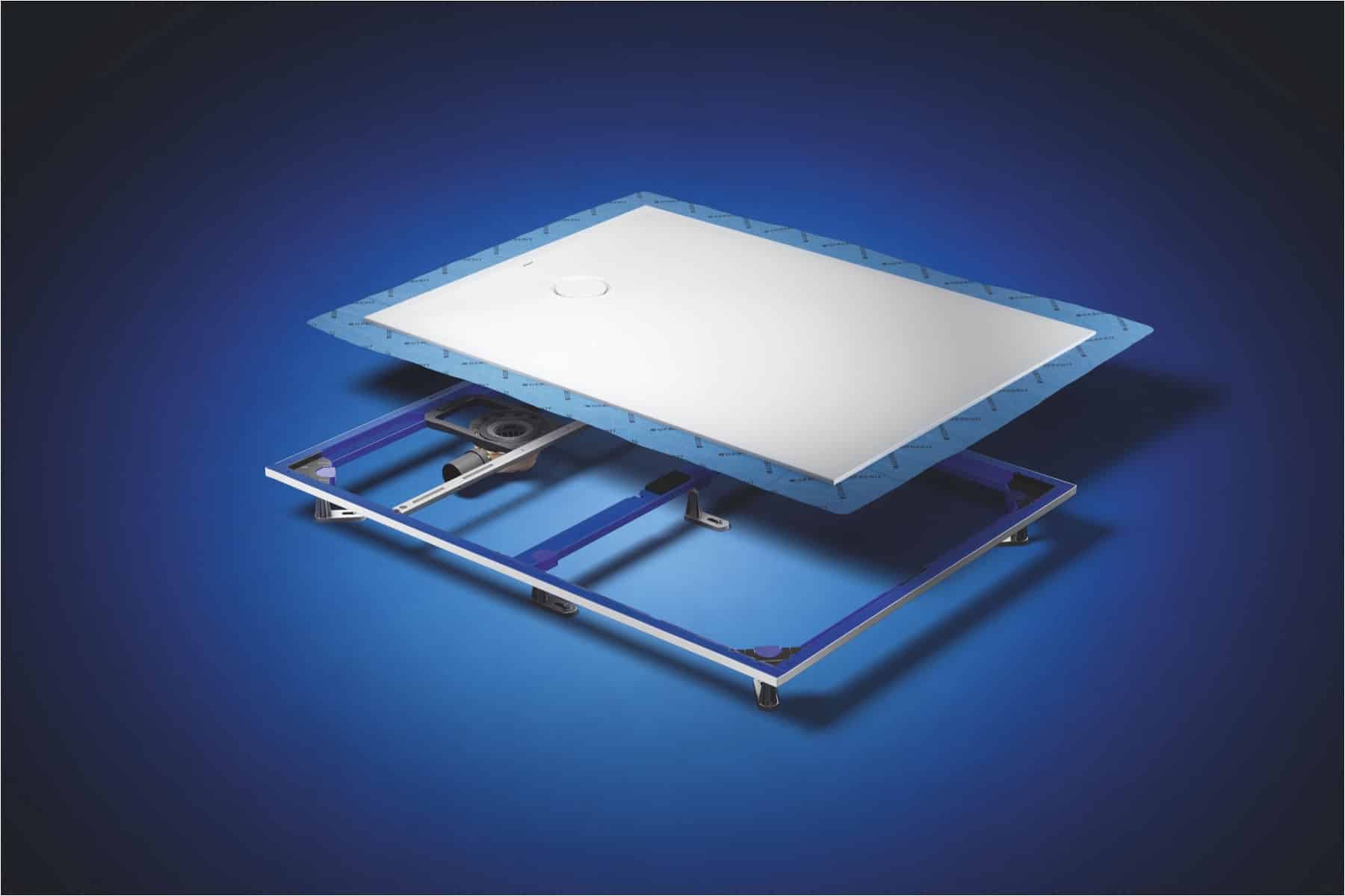 Nieuwe CleanFloor30 douchevloer met Duofix: het beproefde systeem nu ook voor de douche 3
