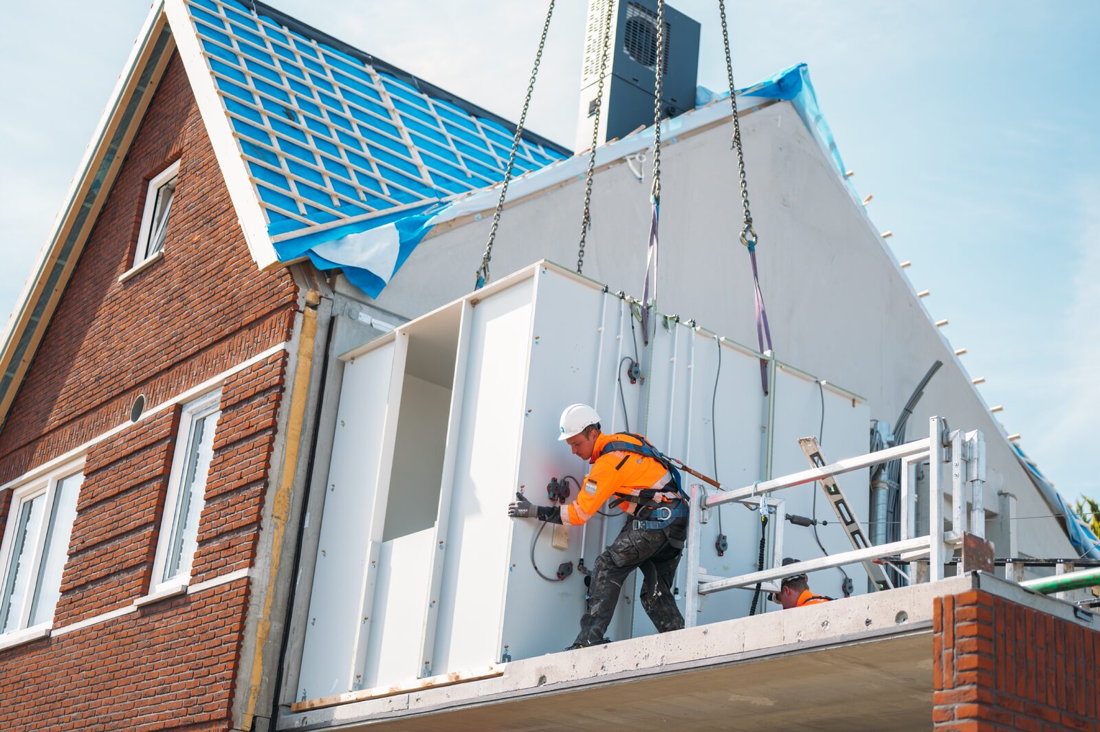 Van bouwplaats naar fabriek